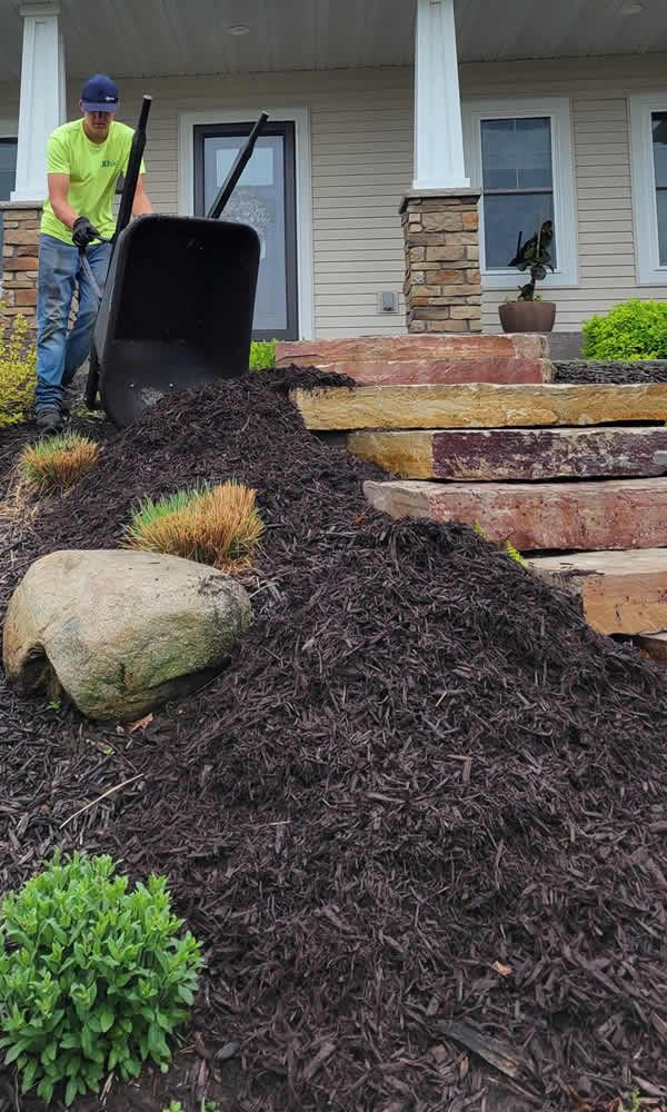 Mulch Installation Eleva WI